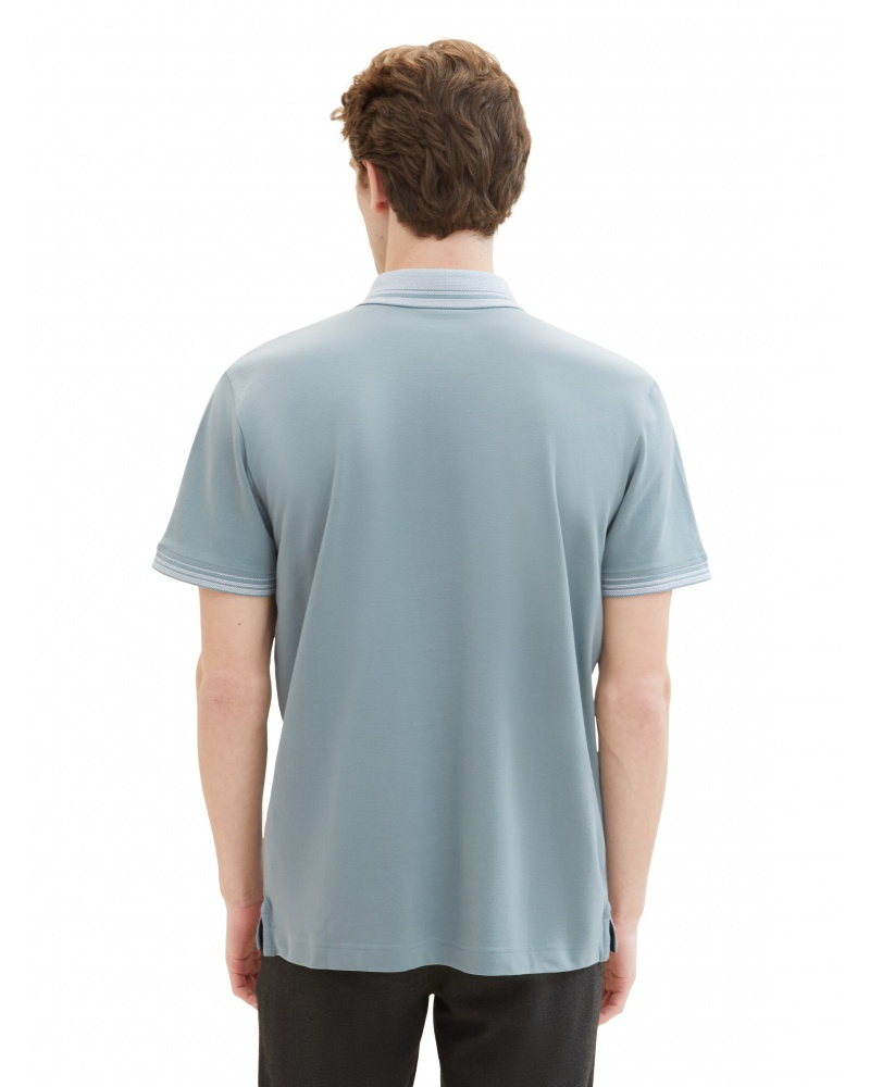 Поло Shirts &amp; Polo's 1040823-27475 Tom Tailor Блакитний S, фото №2