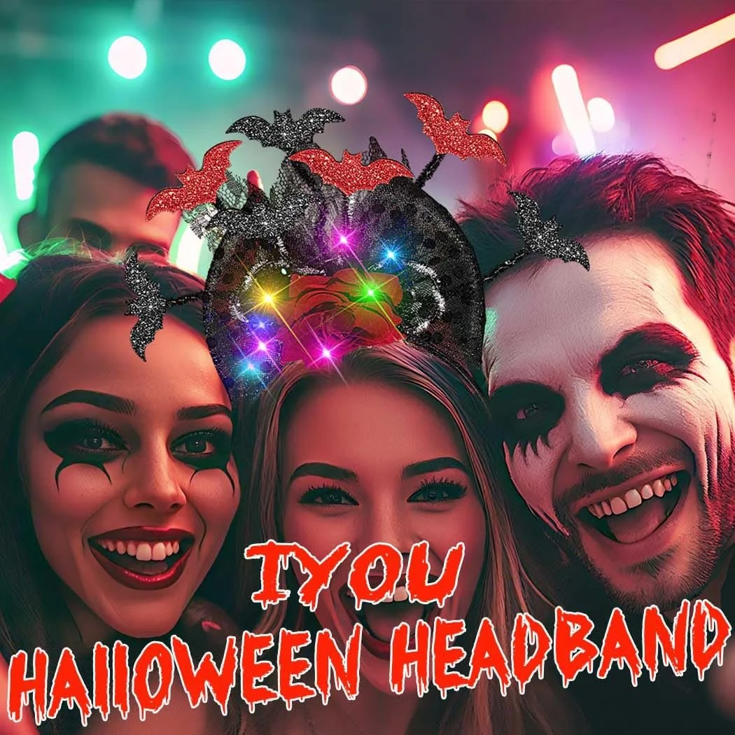 Обруч IYOU Світловий Геловін, фото №7