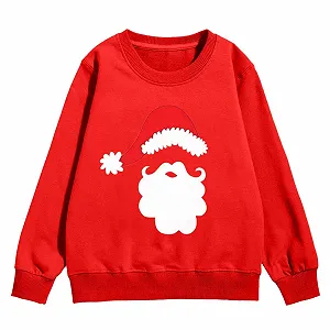 Пуловер для мальчиков/девочек 140, свитшот с графическим принтом, круглый вырез, длинные рукава, милые пуловеры с заниженной линией плеч synthetic.ua - Фото 1