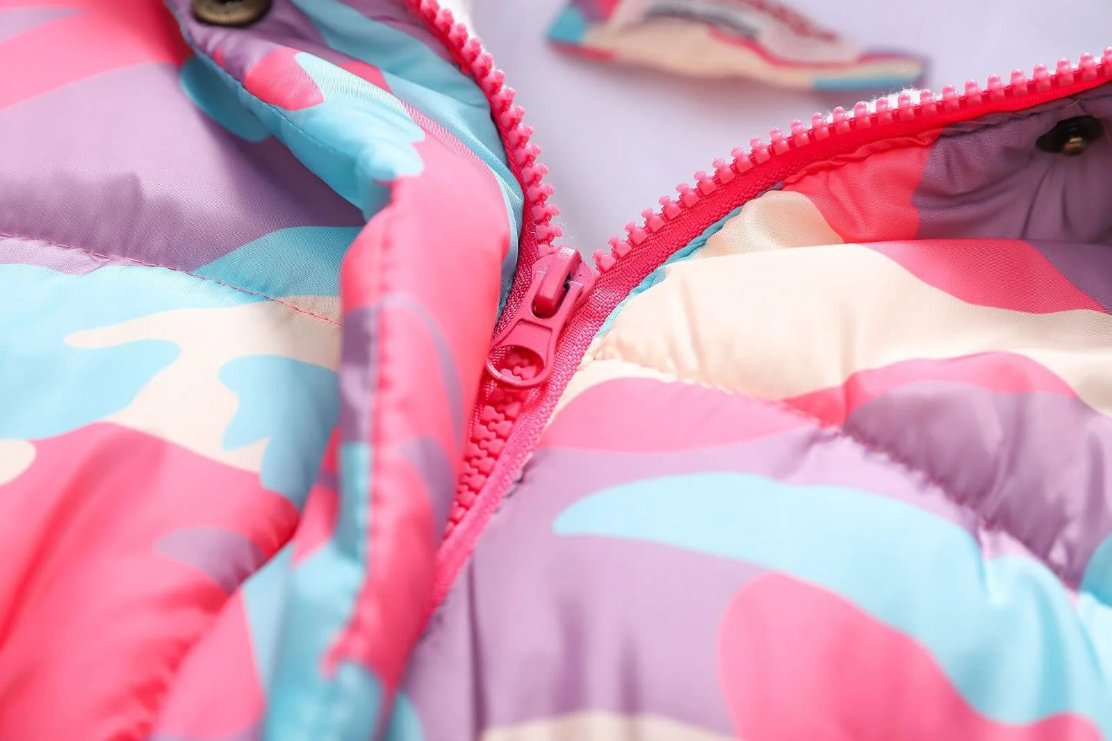 Дитяча зимова куртка з мультяшним принтом Generisch з кишенями, фото №7