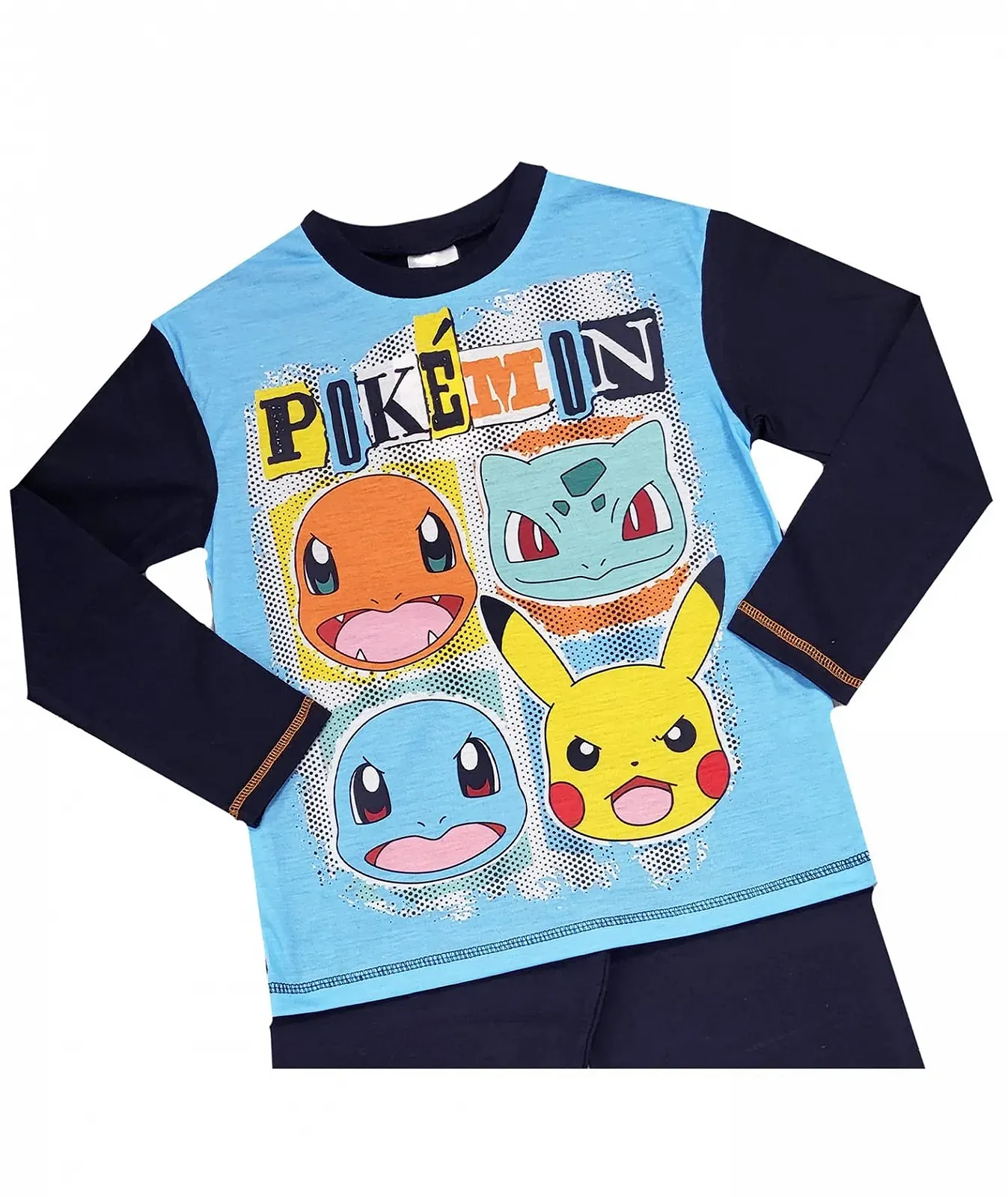 Пижама Pokemon для мальчиков, с длинными рукавами, фото №2 Пижама Pokemon для мальчиков, с длинными рукавами, фото №2