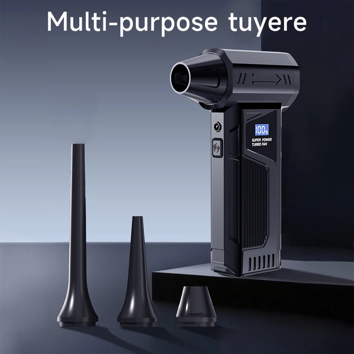 Портативний турбовентилятор Violent M4 Turbo Jet Fan 110000 RPM Black, фото №9 Портативний турбовентилятор Violent M4 Turbo Jet Fan 110000 RPM Black, фото №9