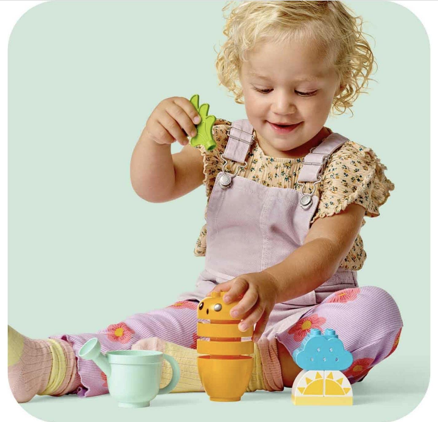 Конструктор LEGO Duplo My First Growing Carrot, іграшка для дітей від 1,5 років з 4 блоками овочів, фото №2