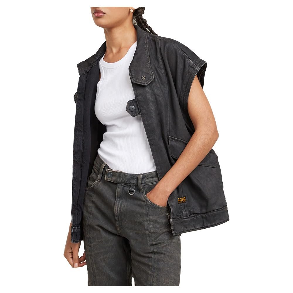 Джинсова куртка G-STAR Utility Biker жіноча, фото №6