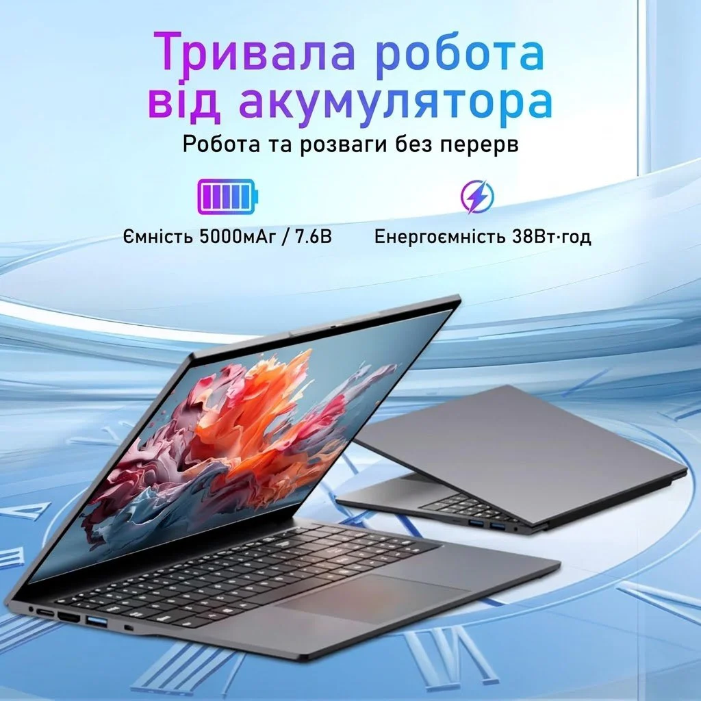 Ноутбук 15.6" rumlawn YEPBOOK-2 Intel Core m3-8100Y RAM 16GB SSD 512GB Windows 11 (UKR), фото №3