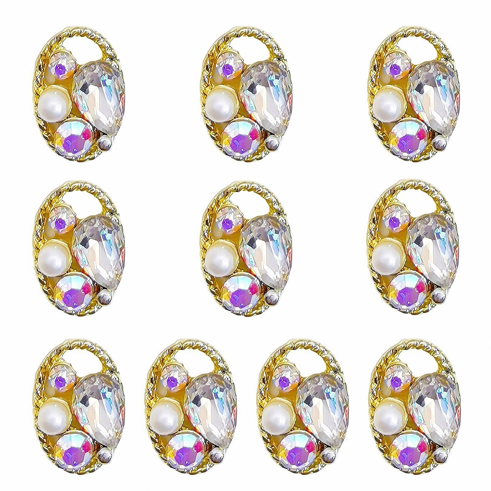 Стрази для нігтів Корона Долар Манікюр Сплав 3D Прикраси, фото №1