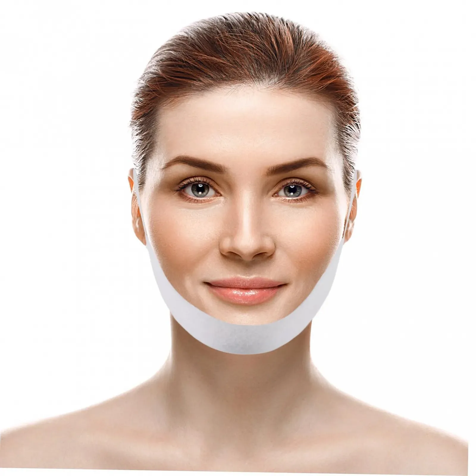 Стрічки для обличчя PACKOVE 20 шт. для підтяжки шиї та корекції форми обличчя, фото №3