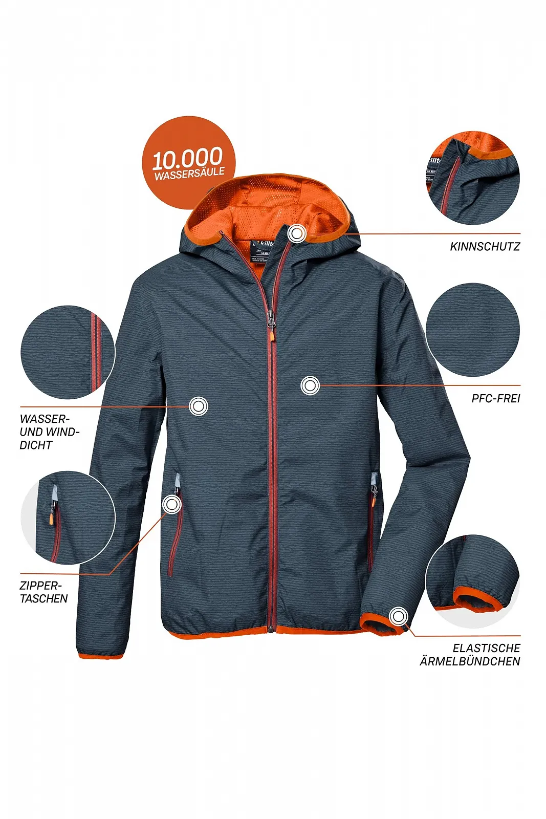 Куртка Killtec Kos 279 Bys Функціональна, фото №3 Куртка Killtec Kos 279 Bys Функціональна, фото №3