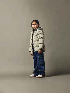 Пухова куртка NAME IT для дівчинки synthetic.ua - Фото 1