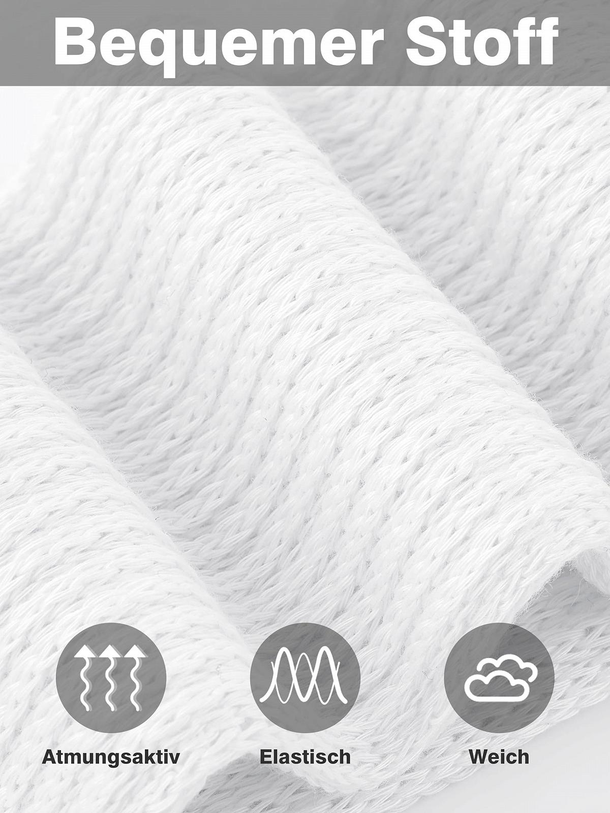 Шкарпетки Cooraby, 3 пари, жіночі, високі, м'які, дихаючі, розмір 35-42, фото №4