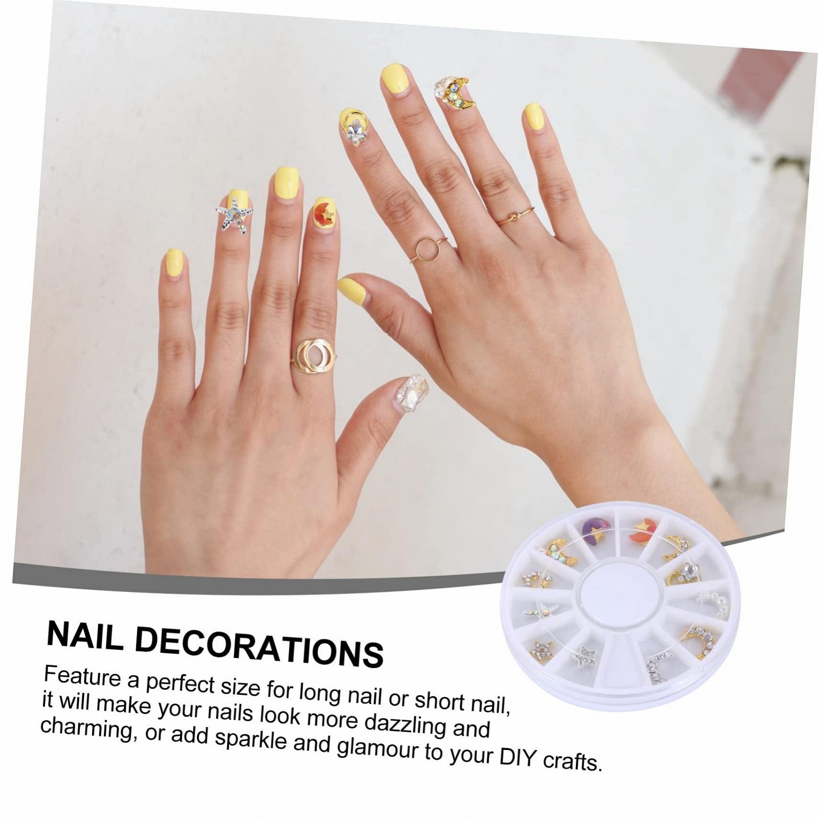 Прикраса для нігтів PLAFOPE Золотий, фото №3