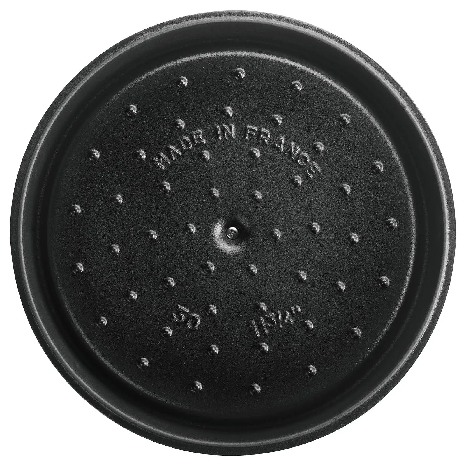 Каструля-жаровня Staub Round кругла з кришкою емальована чавунна, фото №7