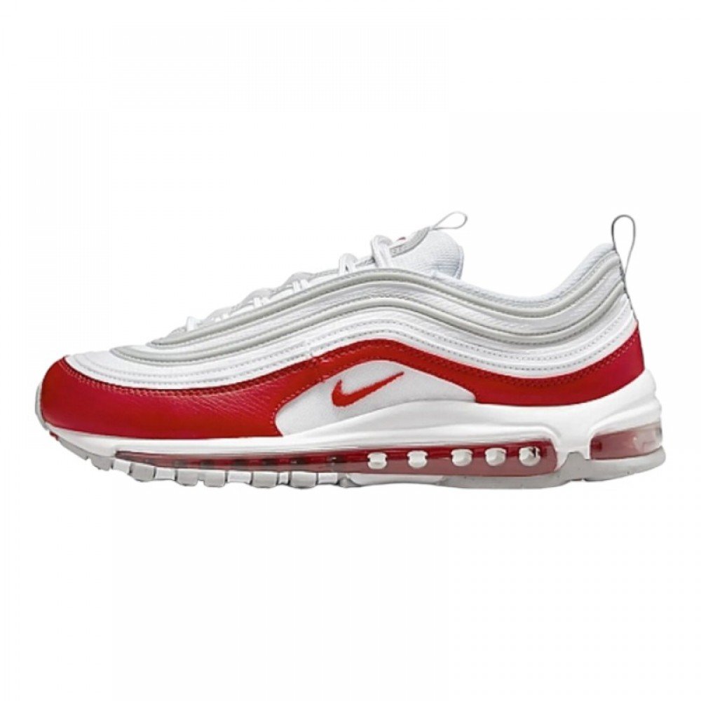 Кроссовки Nike Air Max 97 White University Red размер 42.5, фото №1