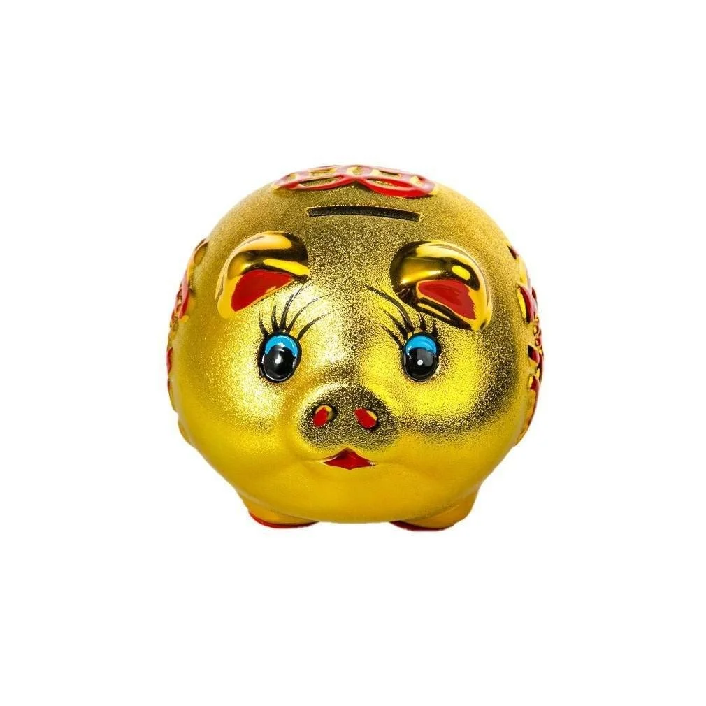 Скарбничка Chinese Pig Керамічна, фото №3