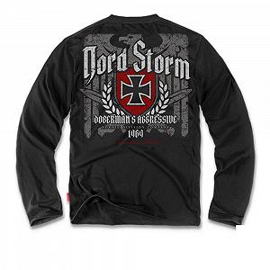 Dobermans Aggressive Лонгслив Nord Storm v1 LS53BK XXL synthetic.ua - Фото 1