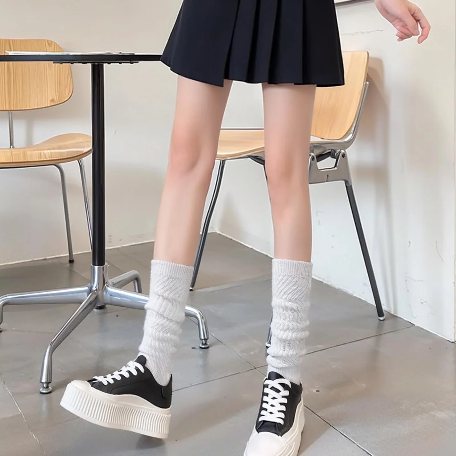 2 пари Жіночі шкарпетки вище коліна, фото №6