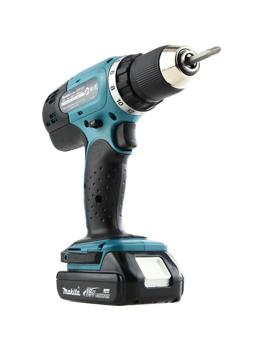 Шуруповерт аккумуляторный Makita DDF453SYX5, фото №2 Шуруповерт аккумуляторный Makita DDF453SYX5, фото №2