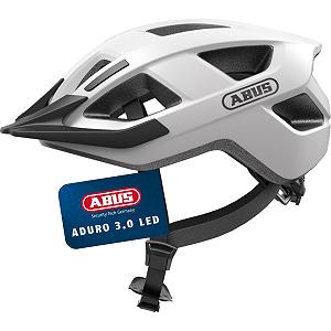 Шлем ABUS Aduro 3.0 LED велосипедный - Фото 1