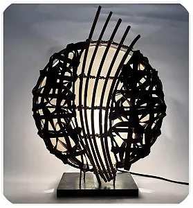 Настільна лампа Simandra Bali Asia Feng Shui Білий - Фото 1