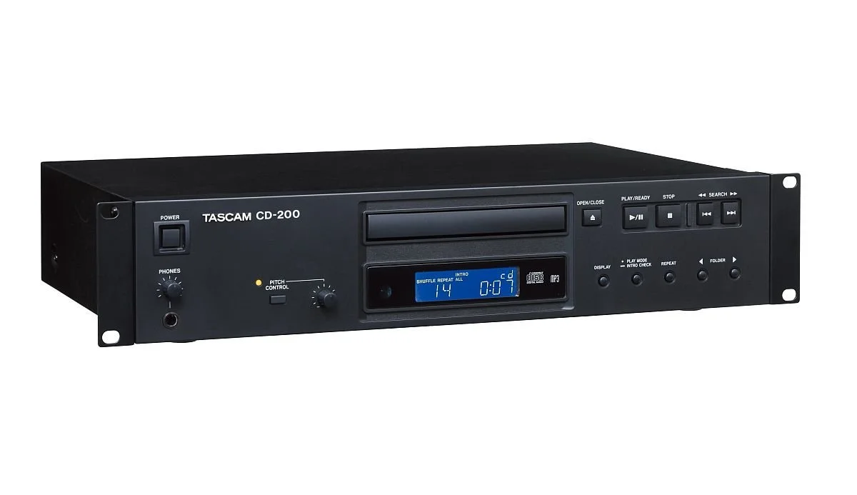 CD-проигрыватель Tascam CD-200 MP3/WAV, фото №1