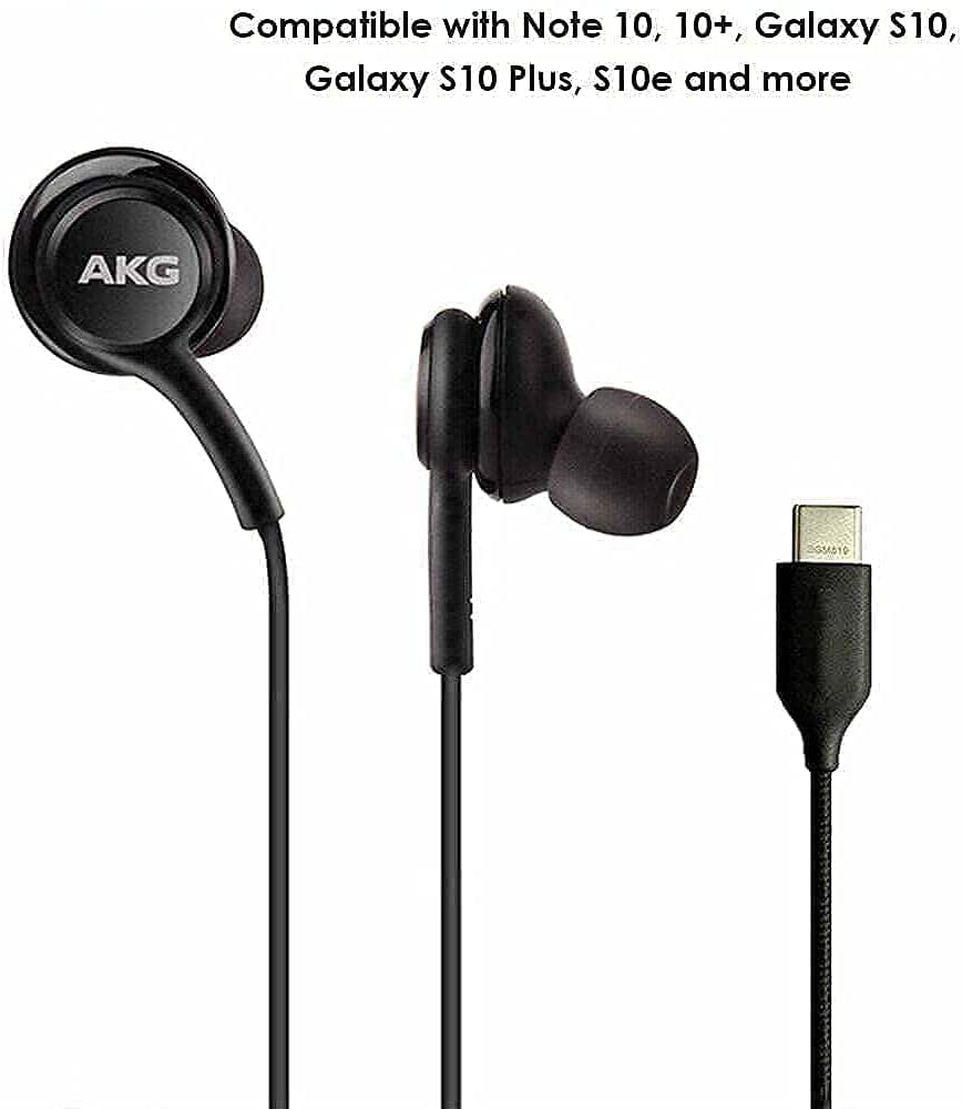Навушники Samsung AKG GH59-15198A стерео внутрішньоканальні Type C чорний, фото №2