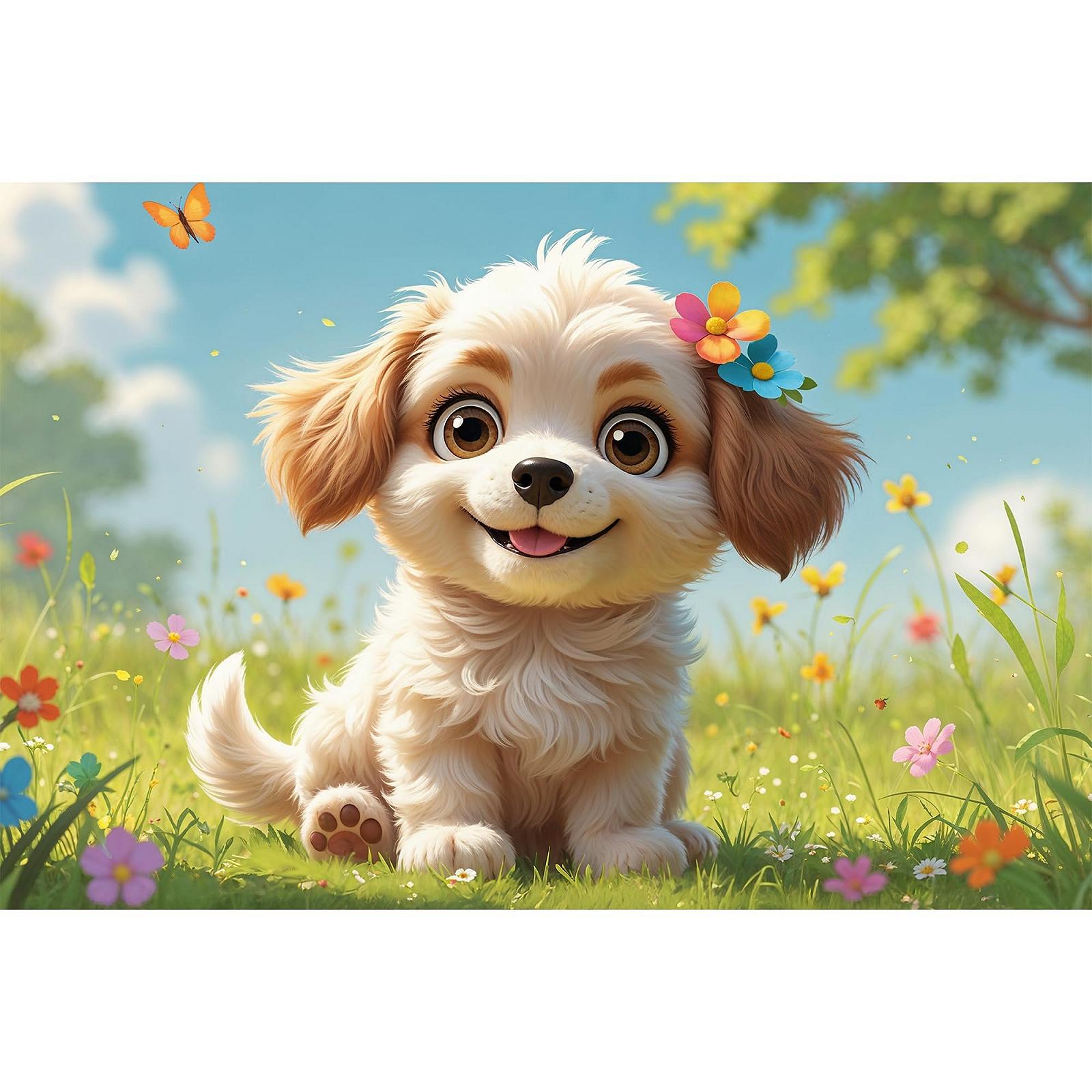 Пазл Trefl Родина Трефликів Puppy be! 60 елементів, фото №2 Пазл Trefl Родина Трефликів Puppy be! 60 елементів, фото №2