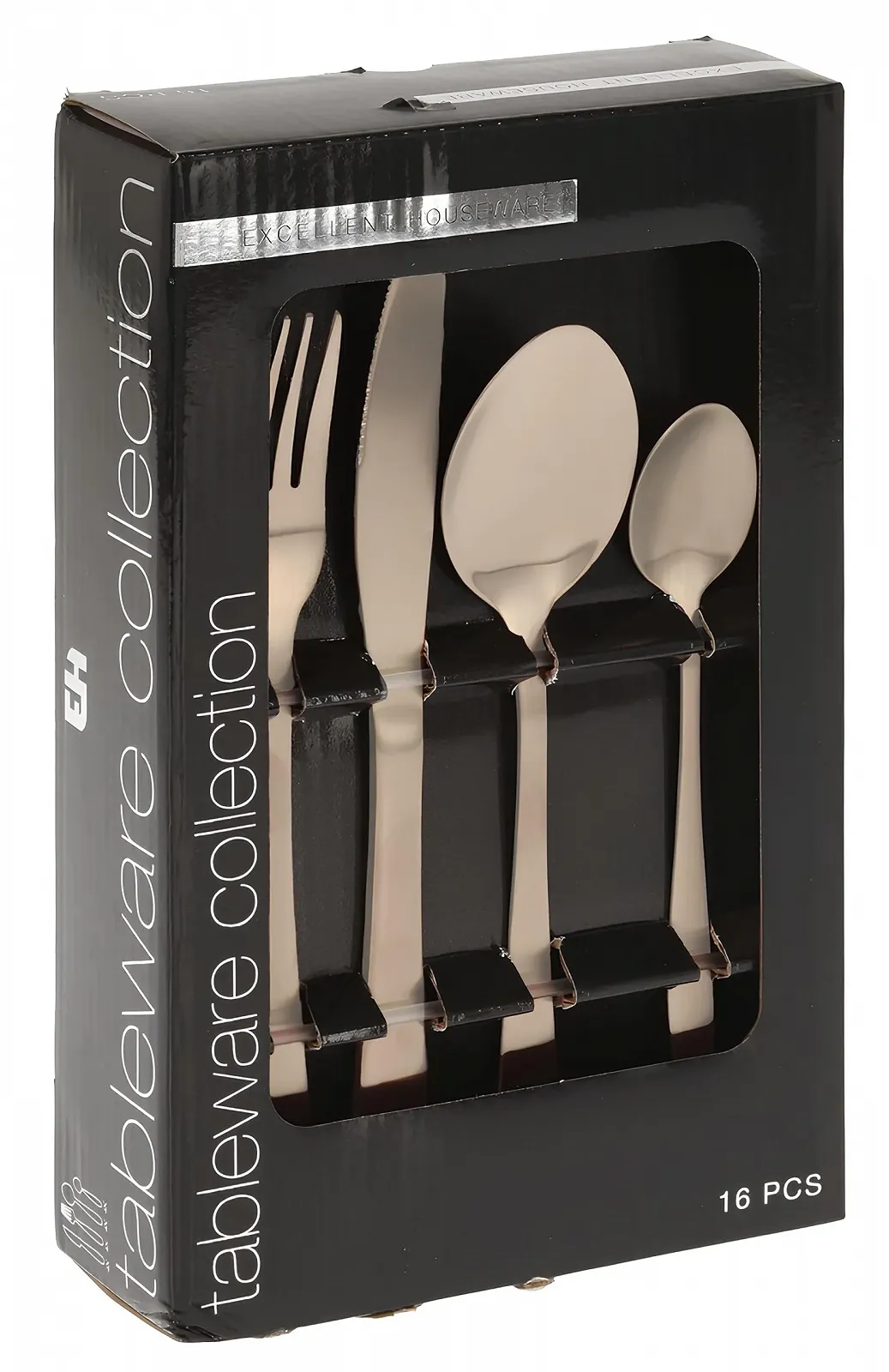 Набор столовых приборов Self Import Agencies 430 Нержавеющая сталь Золотой, фото №1