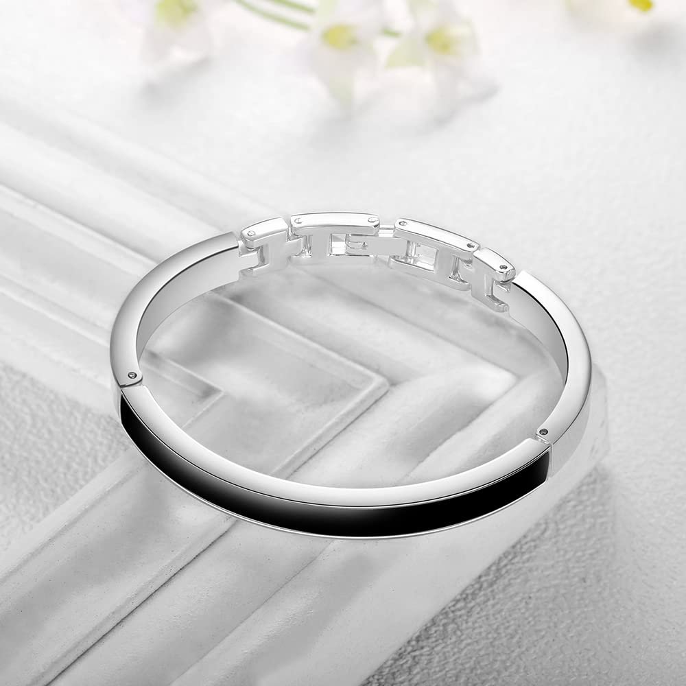 Набор: Женские часы-браслет JewelryWe, 4 шт, Кварцевые, Аналоговые, Металл, Стразы, фото №5