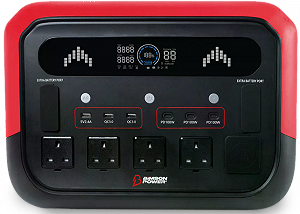 Зарядна станція Bimson Power BP2400PPS 4800 Вт / 2400 Вт / 2048 Вт*год / LiFePO4 / Швидка зарядка synthetic.ua - Фото 1