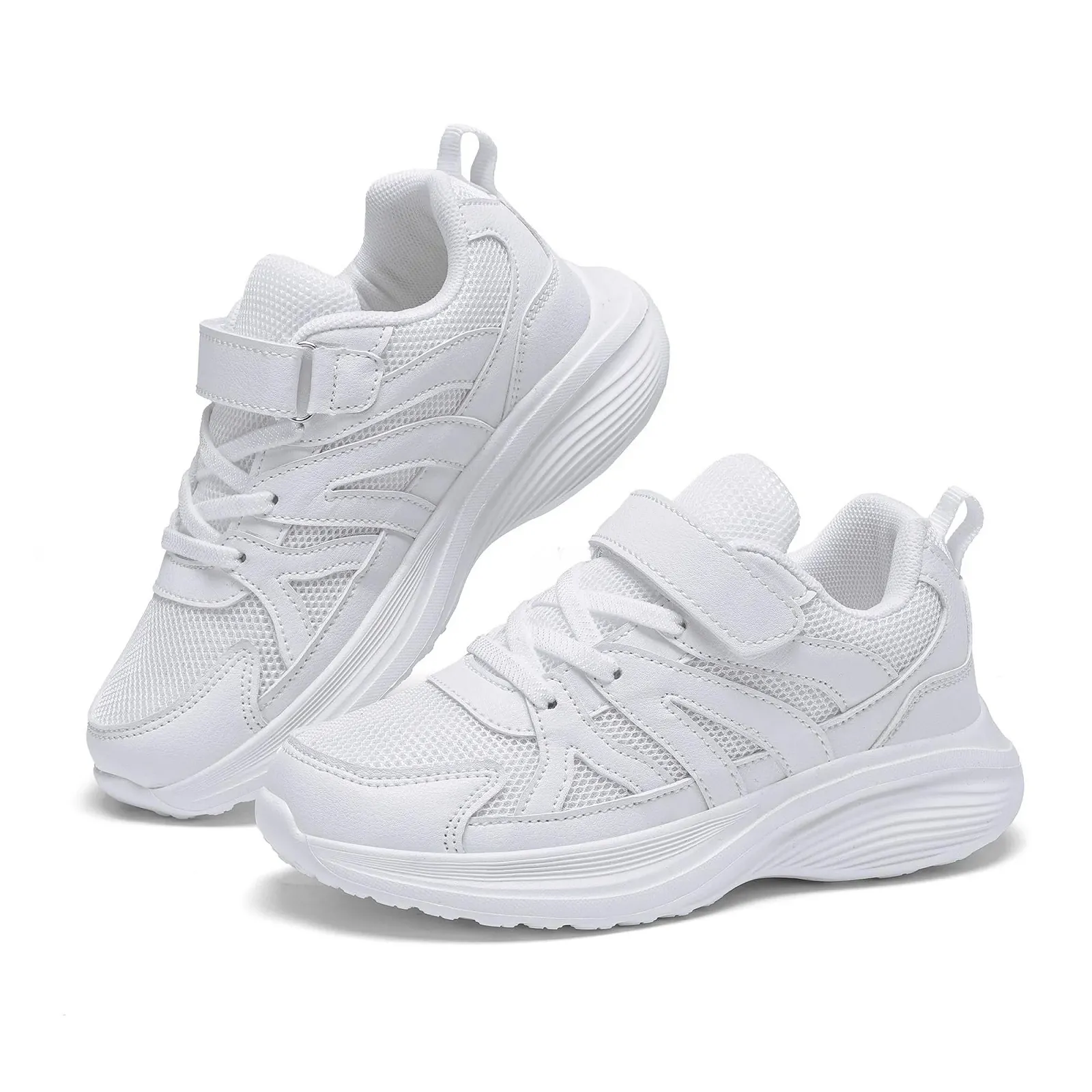 Спортивная обувь для мальчиков, легкие детские кроссовки для зала на липучках, фото №7