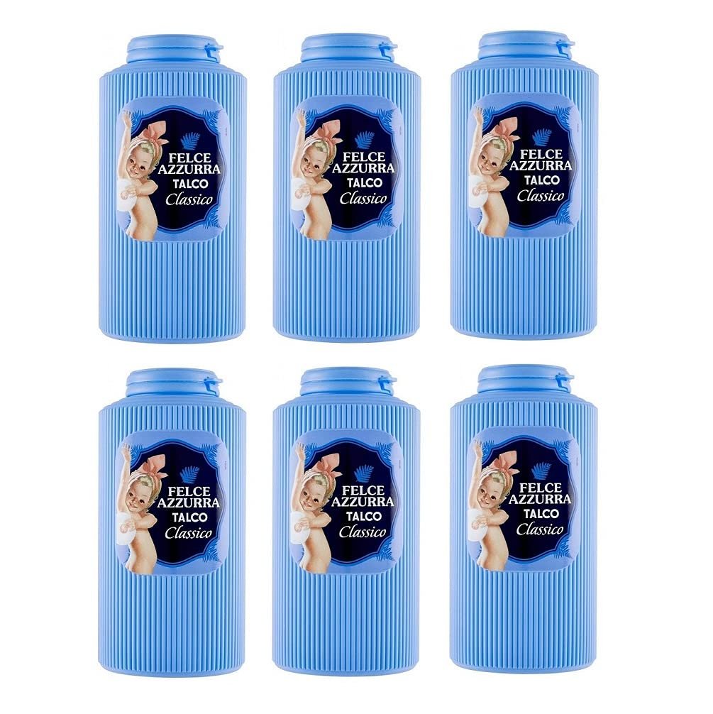 Пудра для тела Paglieri Felce Azzurra Talco Classico 500 г упаковка из 6 шт., фото №1