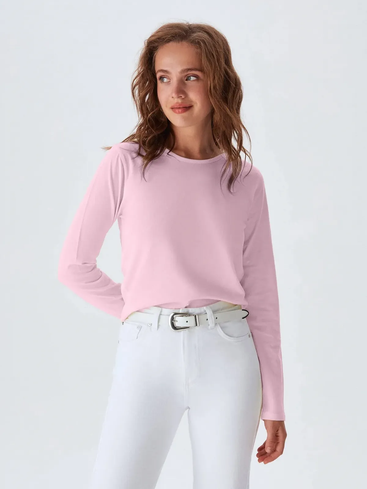 Рубашка LTB Getomo Long Sleeve Slim - Рубашка с длинным рукавом 100% хлопок однотонная - Розовый Размер XL, фото №4