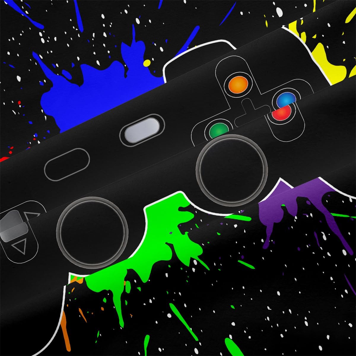 Постільна білизна Gamer 135 x 200 см, 3D принт, з мікрофібри. В комплекті: підодіяльник та 1 наволочка 80 x 80 см, фото №3