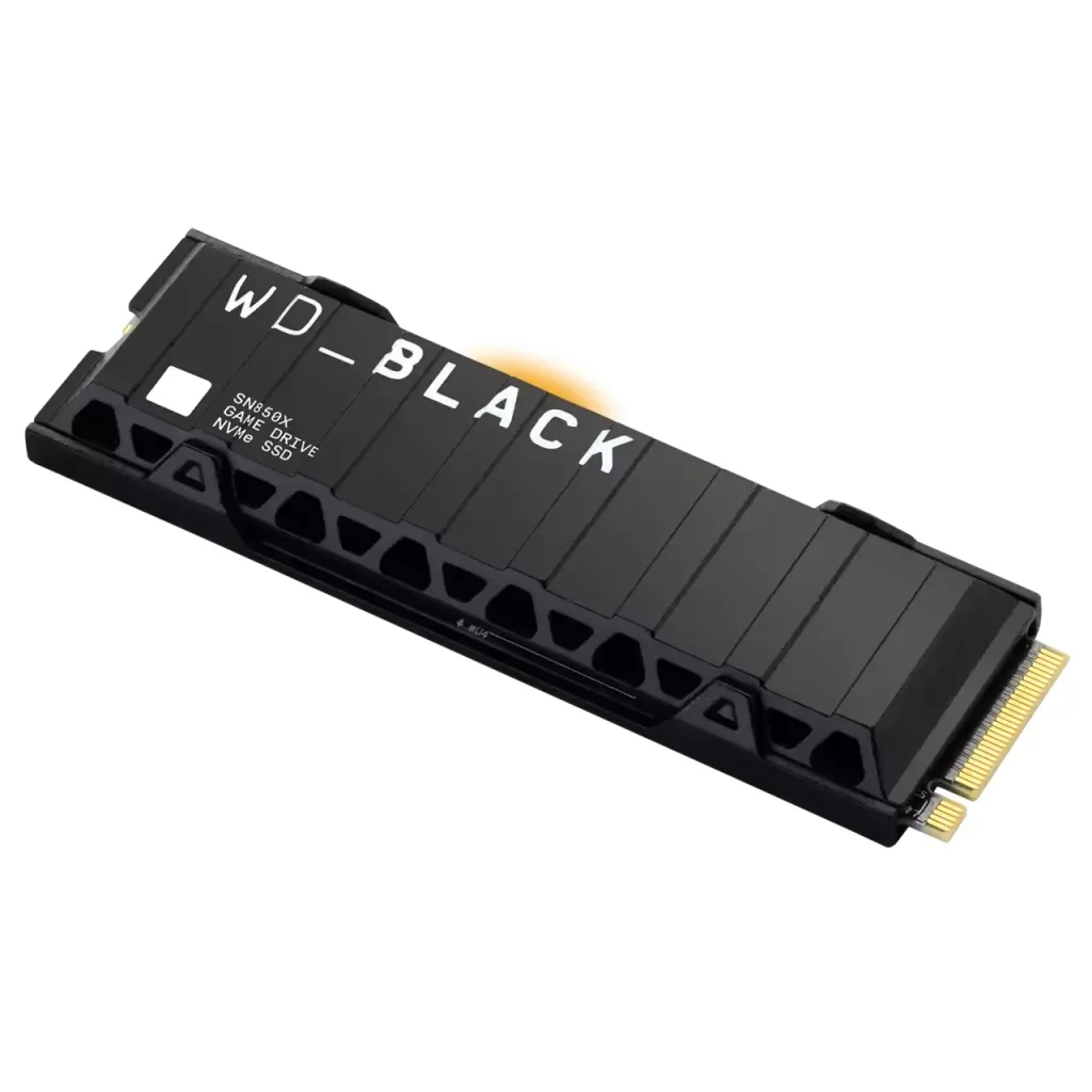 Накопитель SSD M.2 2280 2TB SN850X with Heatsink WD (WDS200T2XHE-00BCA0), фото №2