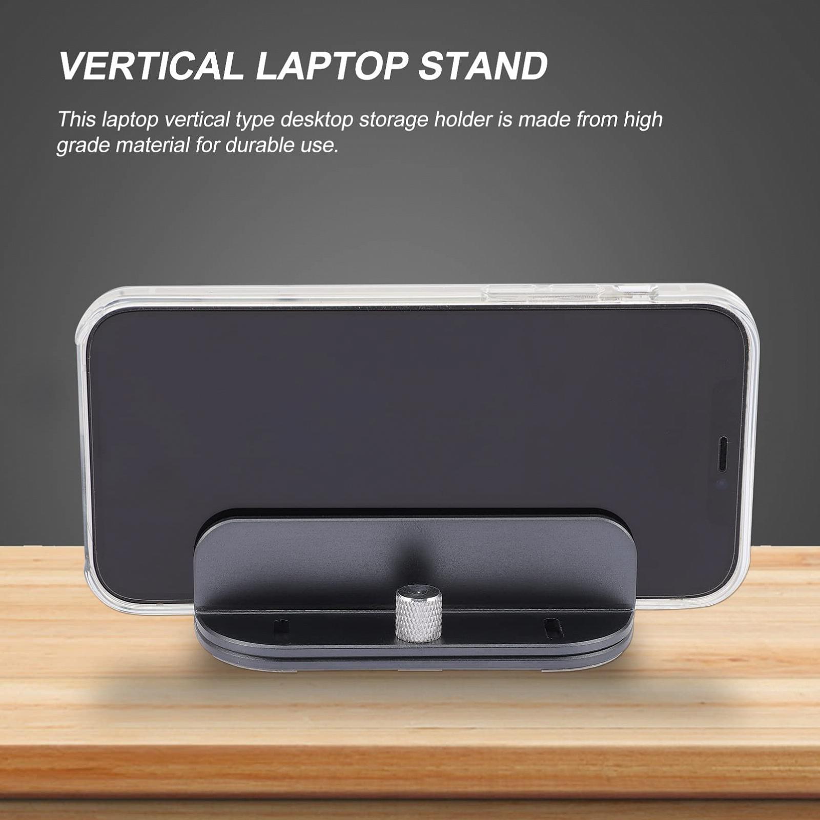 Вертикальная Подставка для Ноутбука Регулируемая для Размеров Ноутбука Компактная Нескользящая для Стола, фото №3 Вертикальная Подставка для Ноутбука Регулируемая для Размеров Ноутбука Компактная Нескользящая для Стола, фото №3