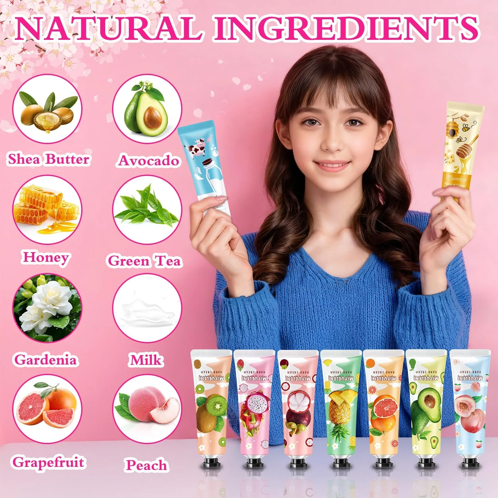 Набір міні-кремів для рук 20 шт, міні-набір, фото №5 Набір міні-кремів для рук 20 шт, міні-набір, фото №5