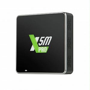 Медиаплеер X5M Pro Amlogic S905X5M 4/32 WIFI6 AI-SR synthetic.ua - Фото 1