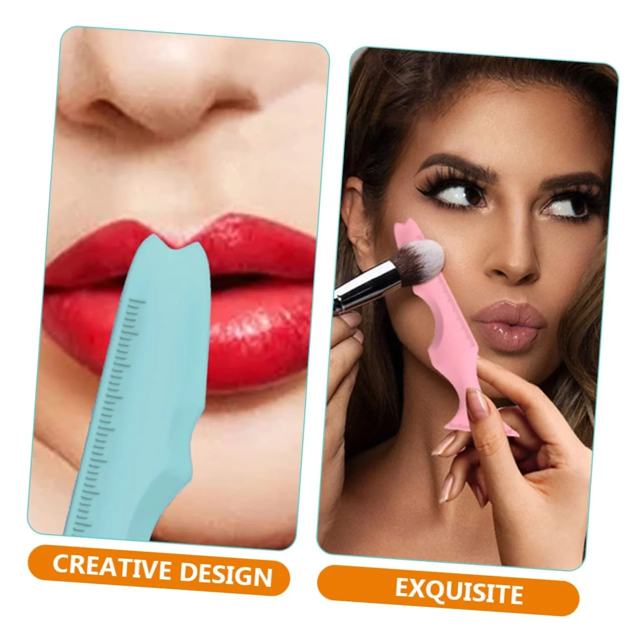 Трафарет для підводки очей minkissy силіконовий аплікатор, фото №6 Трафарет для підводки очей minkissy силіконовий аплікатор, фото №6