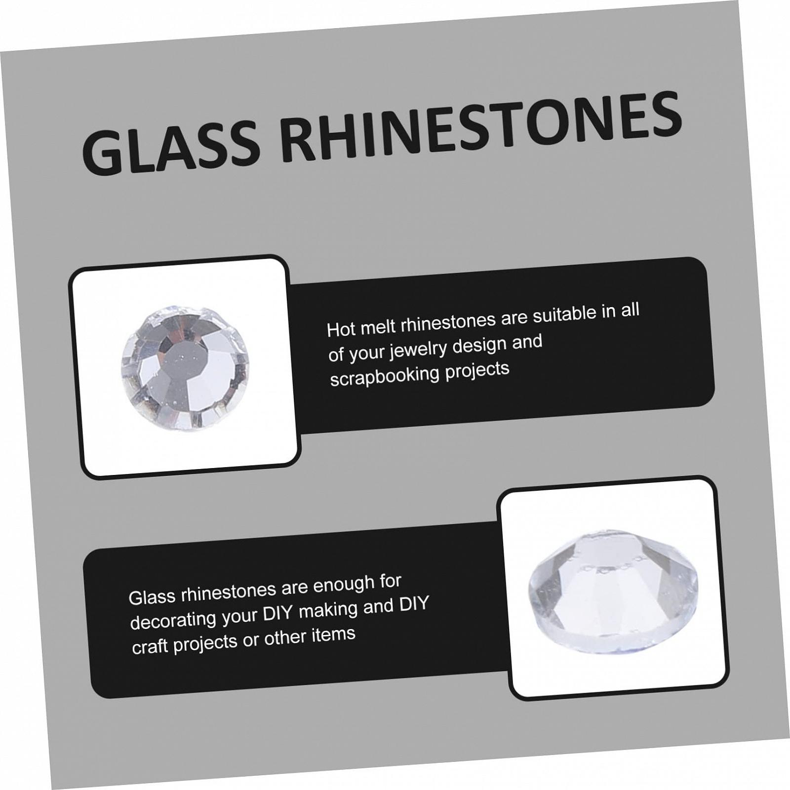 Стразы Healeved 2 набора, белые, фото №6 Стразы Healeved 2 набора, белые, фото №6