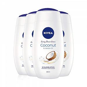 Крем-гель для душа NIVEA Shower Coconut 250 мл 4 шт - Фото 1