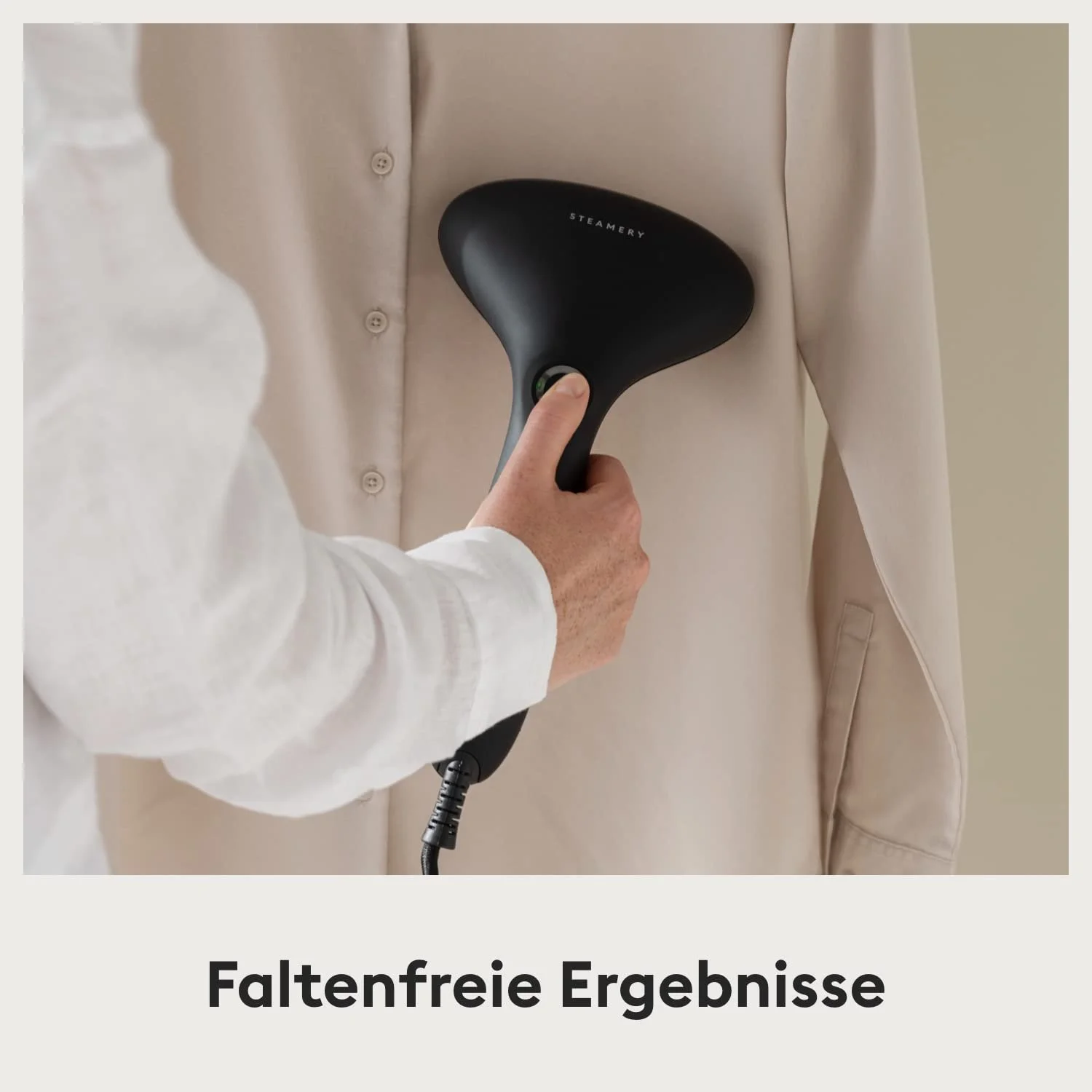 Вертикальный отпариватель Steamery Cirrus 2 1500W 15 г/мин Black, фото №3