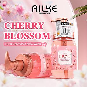 Гель для душу AILKE Sakura Moist Whitening зволожуючий відбілюючий 500 мл synthetic.ua - Фото 1