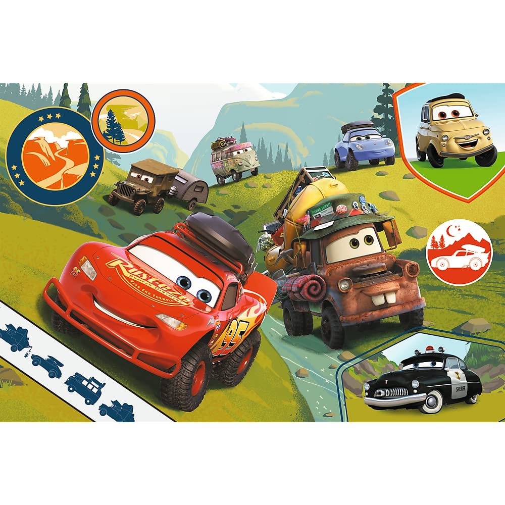 Пазл Trefl Cars Happy Cars 24 Maxi элемента, фото №2