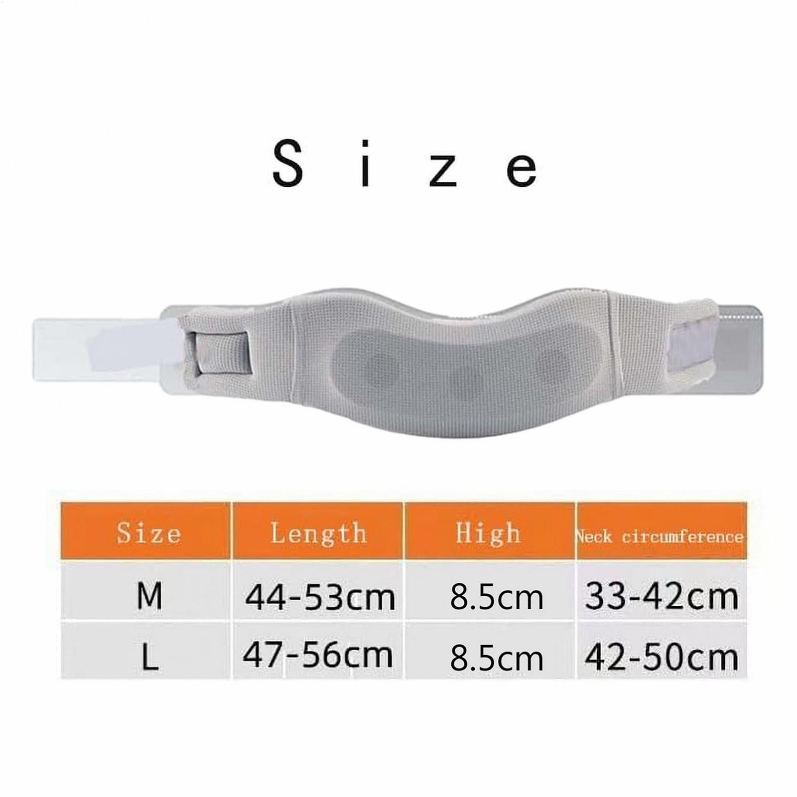 Шина для підтримки шиї Підтримка шиї проти хропіння Ергономічна, регульована і м'яка, фото №7