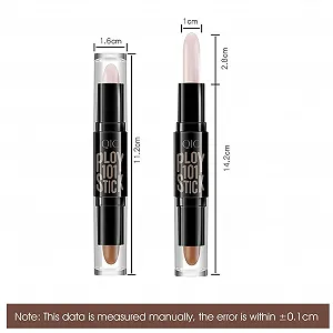 Карандаш для контуринга 2 в 1 Хайлайтер и контур synthetic.ua - Фото 1