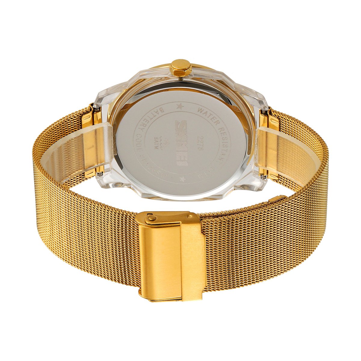 Годинник Skmei 2278GD Gold, фото №3