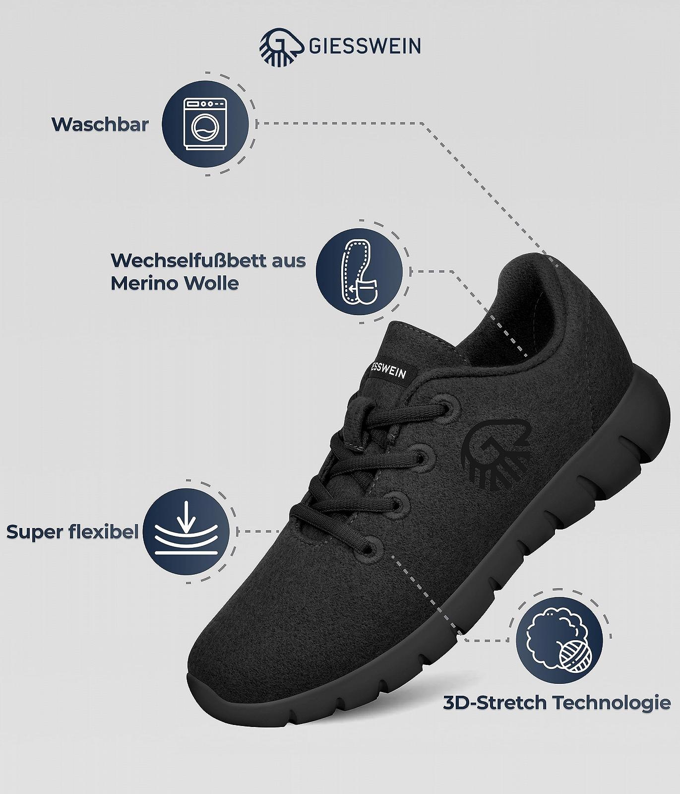 Кросівки Giesswein Merino Runners, фото №9