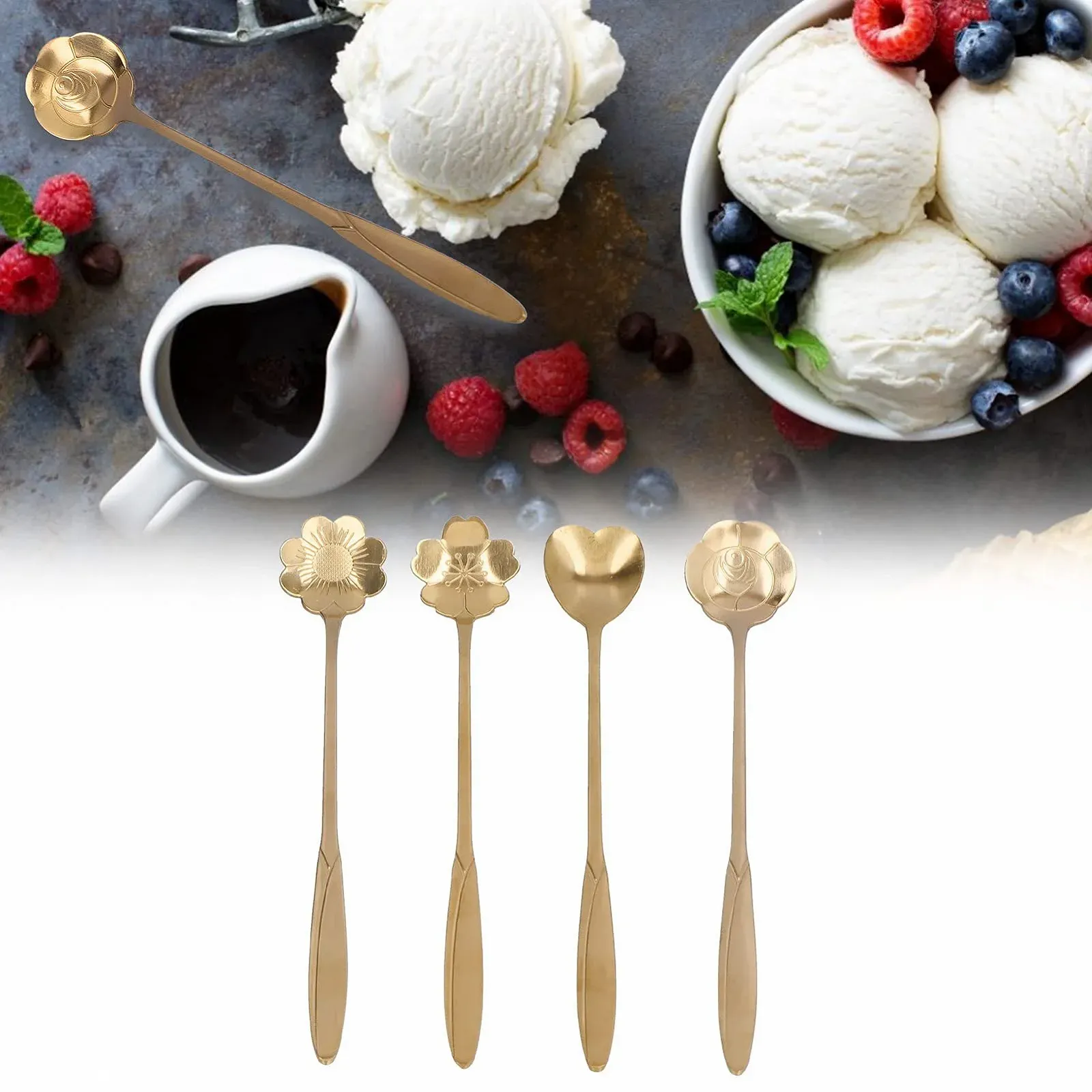 Набір кавових ложок 4 шт., Набір, фото №2