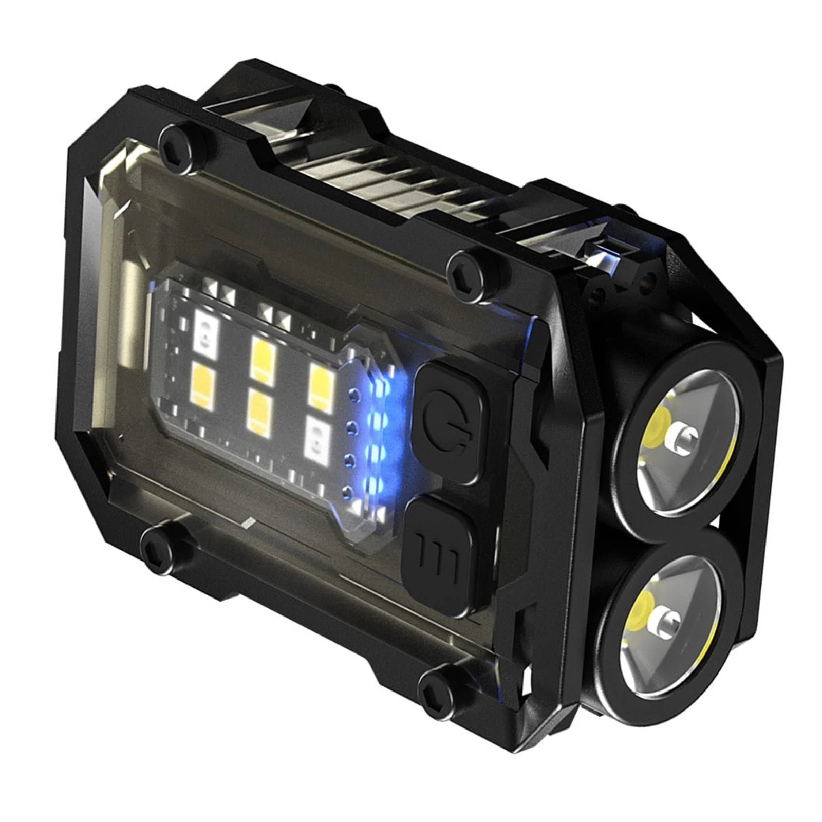 Маленький ліхтарик-брелок Перезаряджуваний маленький Водонепроникний кишеньковий світлодіодний для кемпінгу Пішого туризму Перезаряджувана ключова рампа, фото №7