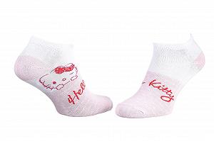 Шкарпетки HELLO KITTY TETE HK + POIS Білий 35 - 41 - Фото 1